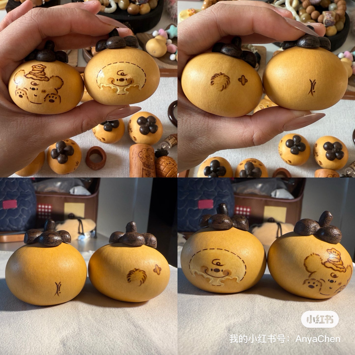 Irregular Handcrafted Gourd | Naturally Shaped Wenwan Art | Anfufu Handmade