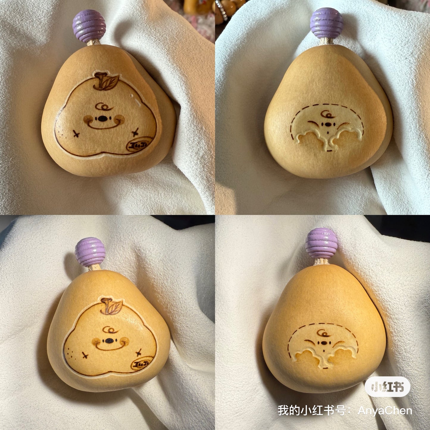 Irregular Handcrafted Gourd | Naturally Shaped Wenwan Art | Anfufu Handmade