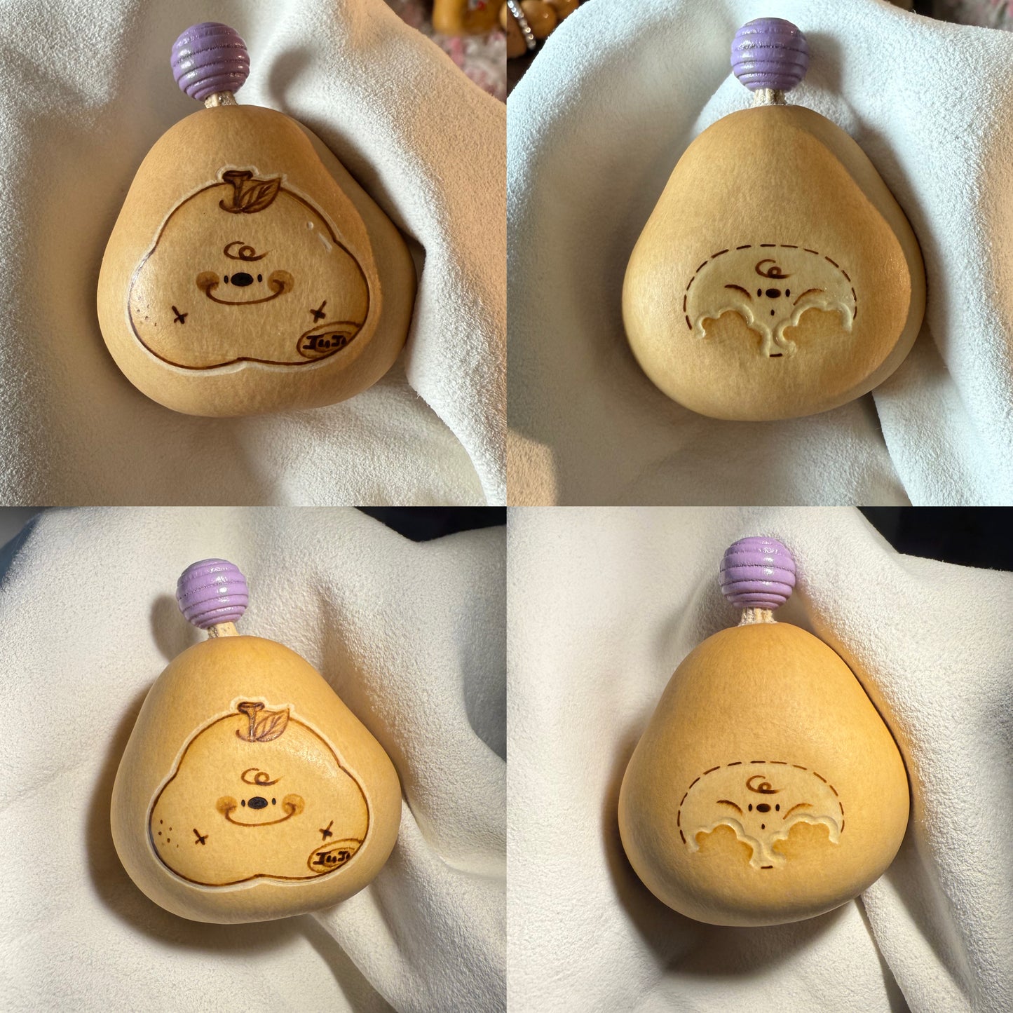 Irregular Handcrafted Gourd | Naturally Shaped Wenwan Art | Anfufu Handmade